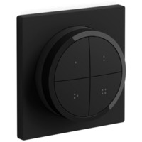 Philips Hue Hue tap switch, Botón negro, Philips Hue tap switch, Inalámbrico, Negro, Pared, IP20, Plástico, IP20