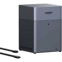 UGREEN DH4300 Plus NAS Mini Tower 8 GB LPPDDR4X UGOS Pro Gris negro, NAS, Mini Tower, 8 GB, LPPDDR4X, UGOS Pro, Gris