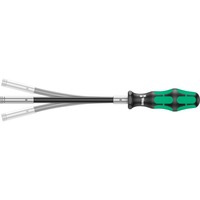 Wera 393 S Sencillo, Destornillador negro/Verde, Negro / Azul