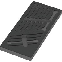 Wera Inserto de espuma para 6000 Joker Set 1, vacío, Depósito negro/Gris