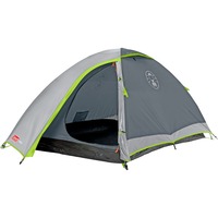 Coleman Tienda de campaña tipo cúpula para 3 personas Darwin 3 gris/Verde claro