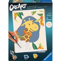 Ravensburger CreArt - Hello Giraffe, Pintura 