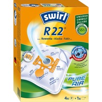 Swirl R 22 Bolsa para el polvo, Bolsas de aspiradora Bolsa para el polvo, Blanco, 4 pieza(s)