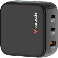 Verbatim Mini cargador GaN con pantalla negro