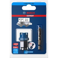 Bosch 2 608 900 493 sierra de corona Taladro 1 pieza(s) Sencillo, Taladro, Acero inoxidable, Acero, Azul, 5 mm, 2,2 cm