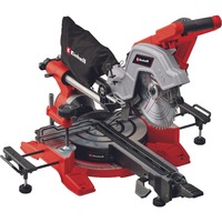 EINHELL Sierra de inglete y corte deslizante TE-SM 216 L Dual, Sierras de corte a inglete y a bisel rojo/Negro