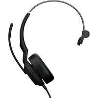 Jabra Evolve2 50 Auriculares Alámbrico Diadema Oficina/Centro de llamadas USB Type-C / USB Type-A Bluetooth Negro, Auriculares con micrófono negro, Alámbrico, 20 - 20000 Hz, Oficina/Centro de llamadas, 99 g, Auriculares, Negro