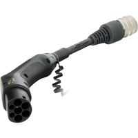 Juice Technology Adaptador de seguridad JUICE CONNECTOR, enchufe de carga Tipo 2 negro