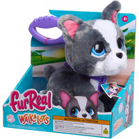 Just Play furReal Walk-a-Lots Bulldog Francés, Muñecos 