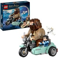 LEGO Viaje en Moto de Hagrid™ y Harry, Juegos de construcción Juego de construcción, 9 año(s), Plástico, 617 pieza(s), 747 g