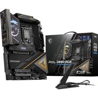 MSI MEG Z890 ACE placa base Intel Z890 LGA 1851 (Socket V1) ATX negro/Amarillo dorado, Intel, LGA 1851 (Socket V1), Intel Core Ultra (Series 2), Intel LGA1851, 256 GB, DDR5-SDRAM