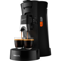 Philips CSA230 Máquina espresso 0,9 L, Cafetera monodosis negro, Máquina espresso, 0,9 L, Granos de café, 1450 W, Negro