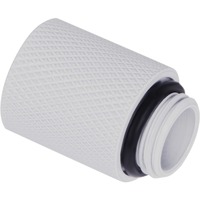 Alphacool Extensión de carámbano 20mm G1/4 macho a G1/4 hembra - Blanco blanco