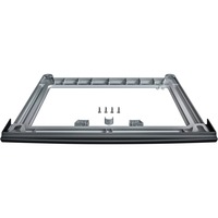 Bosch WTZ2741C pieza y accesorio de lavadoras Kit de superposición 1 pieza(s), Conexión negro/Gris, Kit de superposición, Bosch, 1 pieza(s), 593 mm, 556 mm, 35 mm
