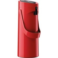 Emsa PONZA termo 1,9 L Rojo, Jarra termo rojo brillante, 1,9 L, Rojo, Acrilonitrilo butadieno estireno (ABS), Polipropileno (PP), 12 h, 24 h, 170 mm