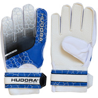 HUDORA Guantes de portero para niños, azul, Talla M azul/blanco