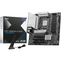 MSI PRO B860M-A WIFI placa base Intel B860 LGA 1851 (Socket V1) micro ATX Plateado, Intel, LGA 1851 (Socket V1), Intel Core Ultra (Series 2), LGA 1851, 256 GB, DDR5-SDRAM