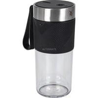 WMF KITCHENminis 0416700011 0,3 L Batidora de varillas 50 W Negro, Acero inoxidable, Transparente, Batidora depie negro, Batidora de varillas, 0,3 L, 50 W, Negro, Acero inoxidable, Transparente