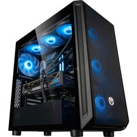 ALTERNATE Custom PC Series • Blue Hero Elements Gaming-PC negro/Transparente