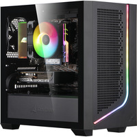 ALTERNATE Gaming-PC Window Edition • RTX 5060 • AMD Ryzen™ 5 5600 • 16 GB RAM negro/Transparente