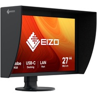 EIZO ColorEdge CG2700S pantalla para PC 68,6 cm (27") 2560 x 1440 Pixeles Quad HD LCD Negro, Monitor LED negro, 68,6 cm (27"), 2560 x 1440 Pixeles, Quad HD, LCD, 19 ms, Negro