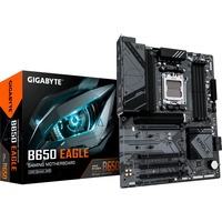 GIGABYTE B650 EAGLE Placa base - AMD Ryzen serie 9000, VRM de 12+2+2 fases, hasta 7600 MHz DDR5 (OC), 1xPCIe 5.0 + 2xPCIe 4.0 M.2, LAN GbE, USB 3.2 Gen 2 VRM de 12+2+2 fases, hasta 7600 MHz DDR5 (OC), 1xPCIe 5.0 + 2xPCIe 4.0 M.2, LAN GbE, USB 3.2 Gen 2, AMD, Zócalo AM5, AMD Ryzen 7000 Series, AMD Ryzen 8000 Series, AMD Ryzen 9000 Series, Zócalo AM5, DDR5-SDRAM, 256 GB