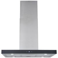 Respekta 19050000000321, Campana extractora acero fino/Negro