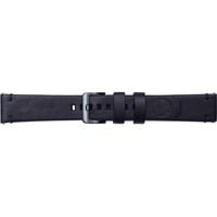 Samsung Pulsera de cuero Essex de Strap Studio, Correa de reloj negro