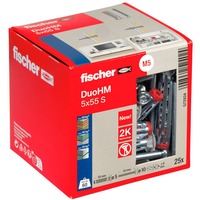 fischer Taco para cavidades DuoHM 5x55 S TX, Pasador 