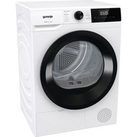 gorenje DHNE83 secadora Independiente Carga frontal 8 kg Blanco, Secadoras con bomba de calor blanco/Negro, Independiente, Carga frontal, Bomba de calor, Blanco, Botones, Giratorio, LED