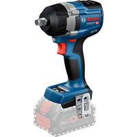 Bosch Atornillador de impacto a batería GDS 18V-750 C Professional solo, 18 Voltios, Tornillo de percusión azul