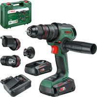 Bosch Atornillador percutor inalámbrico AdvancedImpact 18V-80 QuickSnap, Taladro/destornillador verde
