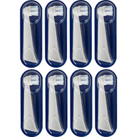 Braun Oral-B iO Limpieza Suave 8 unidades, Cabezal de cepillo blanco