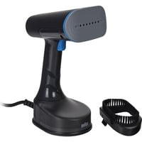Braun QuickStyle 5 GS 5031 Vaporizador manual de prendas 0,15 L 1200 W Negro, Azul, Amortiguador de ropa negro/Azul, Vaporizador manual de prendas, 0,15 L, 0,75 min, Negro, Azul, Botones, Interruptor manual
