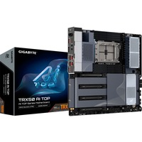 GIGABYTE TRX50 AI TOP, Placa base plateado/Negro