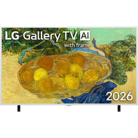 LG 55LX7B6LA.AEEQ (Gallery TV), QNED TV plateado/Negro, 139,7 cm (55"), 3840 x 2160 Pixeles, QNED MiniLED, Smart TV, Wifi, Negro