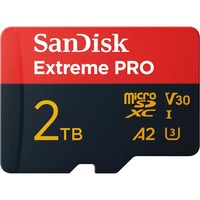 SanDisk Extreme PRO 2 TB microSDXC, Tarjeta de memoria 
