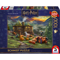 Schmidt Spiele Thomas Kinkade Studios: Harry Potter - La cabaña de Hagrid, Puzzle 