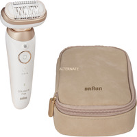 Braun Silk-épil 9 BR2-225328 depiladora 40 pinzas Gris, Blanco blanco/Oro rojo, Gris, Blanco, 40 pinzas, MicroGrip, Axila, Back thigh, Bikini, Front thigh, Outer thigh, Outer upper arms, 0,5 mm, Batería