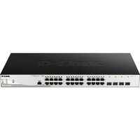 D-Link DGS-1210-28P/ME/E switch Gestionado L2/L3 Gigabit Ethernet (10/100/1000) Energía sobre Ethernet (PoE) 1U, Interruptor/Conmutador gris/Negro, Gestionado, L2/L3, Gigabit Ethernet (10/100/1000), Bidireccional completo (Full duplex), Energía sobre Ethernet (PoE), 1U