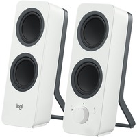 Logitech Z207 Altavoces de ordenador Bluetooth, Altavoces de PC blanco, 2.0 canales, Inalámbrico y alámbrico, 5 W, Blanco