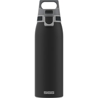 SIGG Shield One Black 1L, Botella de agua negro