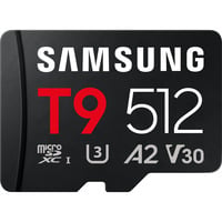 Samsung T9 microSDXC 512 GB, Tarjeta de memoria negro