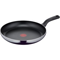 Tefal Resist D52608 Sartén multiuso Alrededor, Pan negro, Alrededor, Sartén multiuso, Negro, Titanio, 175 °C, Aluminio
