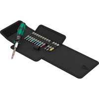 Wera Kraftform Kompakt 838 RA S Set 1, con función de trinquete, Conjuntos de bits negro/Verde