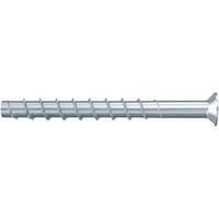 fischer Tornillo para hormigón FBS 4x40 10/5 tornillo para abrazadera de cable cabeza avellanada TX 