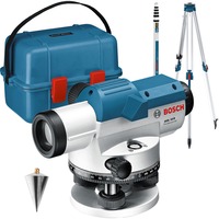 Bosch Nivel óptico GOL 32 G Professional, con trípode, Nivelador azul