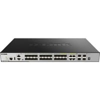 D-Link DGS-3630-28SC switch Gestionado L3 1U Negro, Interruptor/Conmutador Gestionado, L3, Bidireccional completo (Full duplex), Montaje en rack, 1U