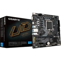 GIGABYTE B760M H DDR4 Placa base - Soporta CPUs Intel Core de 14ª generación, VRM digital de 6+1+1 fases, hasta 3200MHz DDR4 (OC), 2xPCIe 4.0 M.2, GbE LAN, USB 3.2 Gen1 VRM digital de 6+1+1 fases, hasta 3200MHz DDR4 (OC), 2xPCIe 4.0 M.2, GbE LAN, USB 3.2 Gen1, Intel, LGA 1700, Intel® Celeron®, Intel® Pentium® Gold, LGA 1700, 64 GB, DDR4-SDRAM
