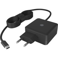 ICY BOX IB-PS111-PD Universal Negro Corriente alterna Interior, Cargador negro, Interior, Corriente alterna, 1,5 m, Negro